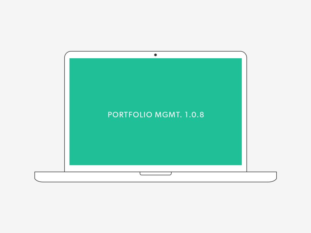 Portfolio Mgmt. 1.0.8